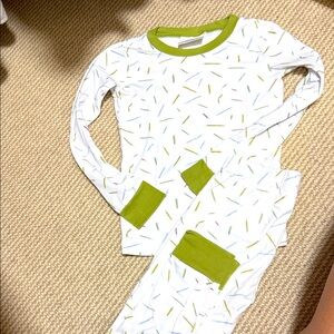 Lake Kids Pajama Set with Pencil  Accents